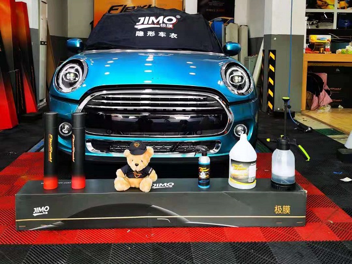 mini隐形车衣施工案例