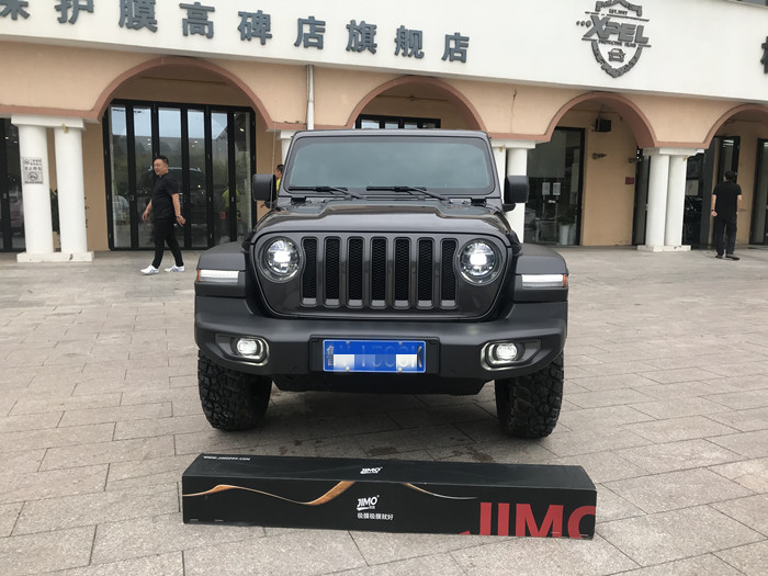 JEEP牧马人隐形车衣施工案例