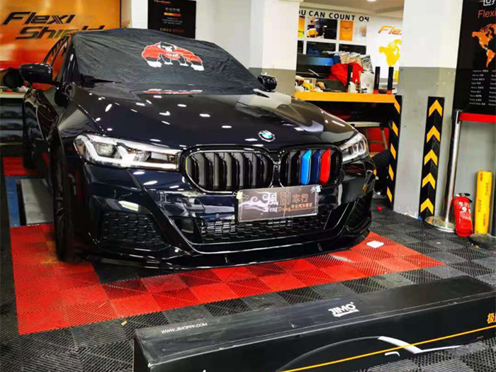 宝马5系隐形车衣施工案例