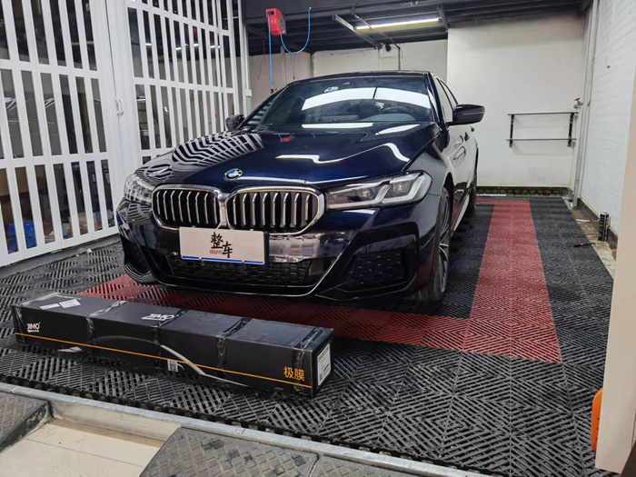 宝马5系隐形车衣施工案例