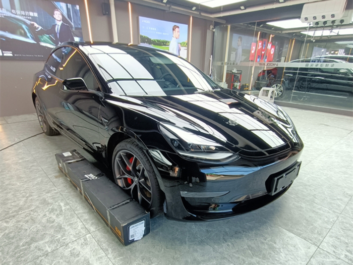 特斯拉-Model 3隐形车衣施工案例