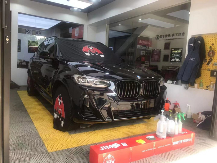 宝马-X3隐形车衣施工案例