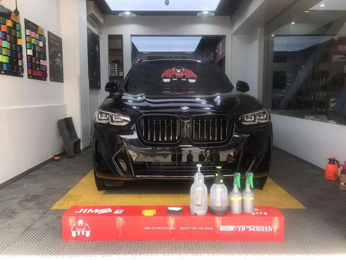 宝马-X3隐形车衣施工案例