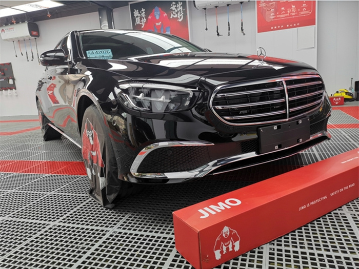 奔驰E300L隐形车衣施工案例