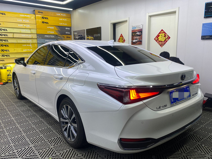 雷克萨斯ES-ES200隐形车衣施工案例