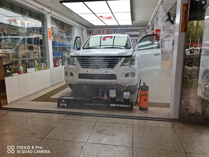 雷克萨斯 LX570隐形车衣施工案例