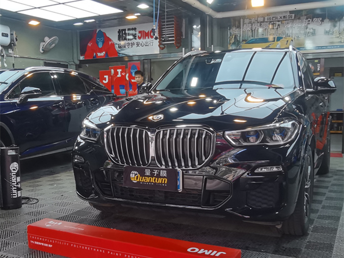 宝马-X5隐形车衣施工案例