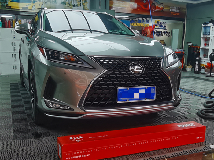 雷克萨斯-RX300隐形车衣施工案例