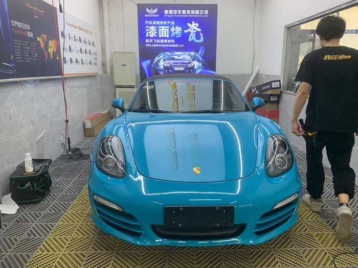 保时捷隐形车衣施工案例
