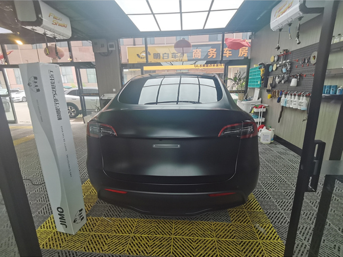特斯拉-model-Y隐形车衣施工案例