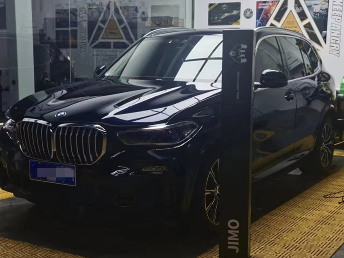 宝马X5隐形车衣施工案例