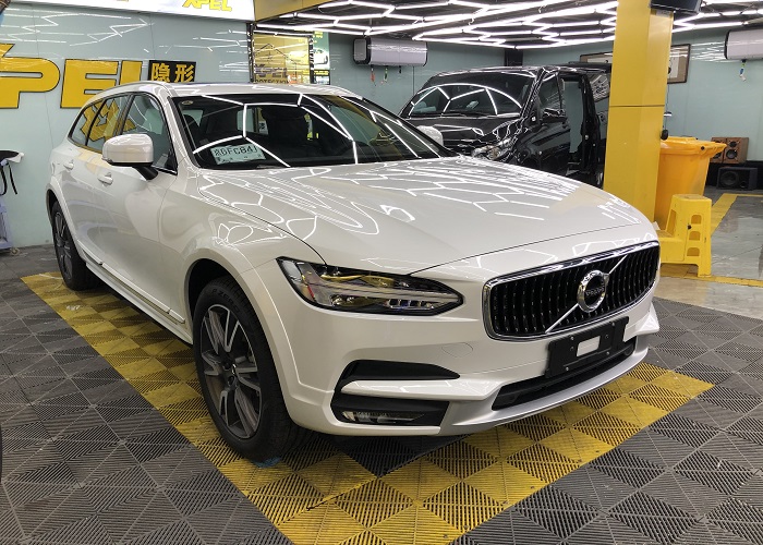 沃尔沃V90CC隐形车衣施工案例