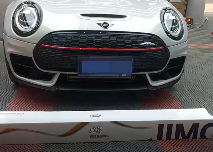 mini clubman隐形车衣施工案例