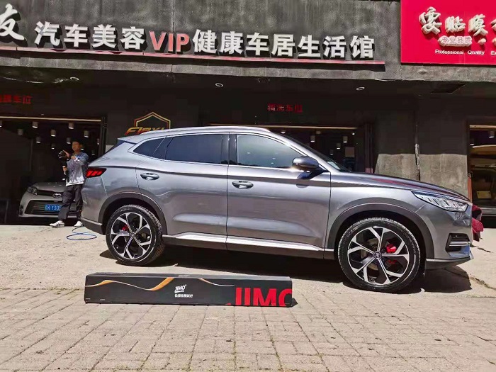 比亚迪宋plus隐形车衣施工案例