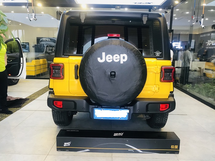 JEEP隐形车衣施工案例