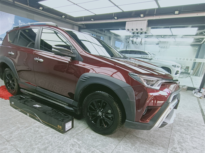 丰田RAV4隐形车衣施工案例