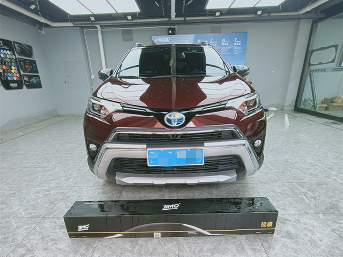 丰田RAV4隐形车衣施工案例