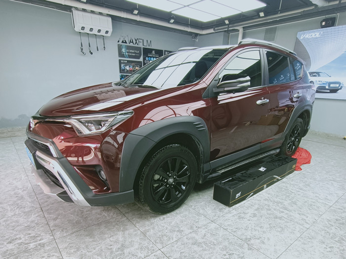 丰田RAV4隐形车衣施工案例