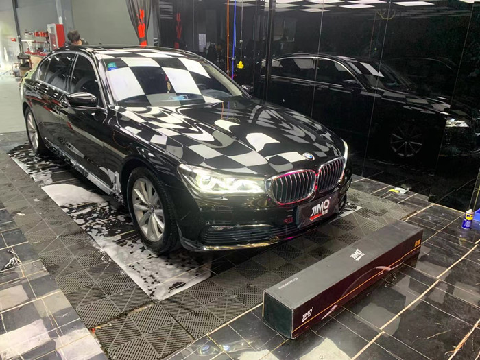 宝马730隐形车衣施工案例