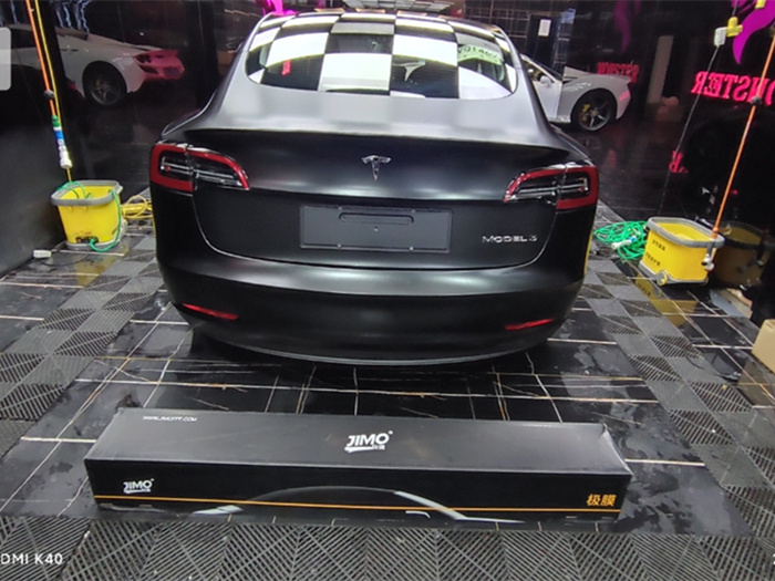 特斯拉Model Y隐形车衣施工案例