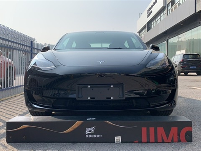 特斯拉Model 3隐形车衣施工案例