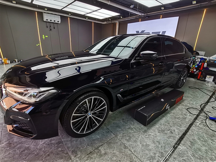 宝马530Li隐形车衣施工案例