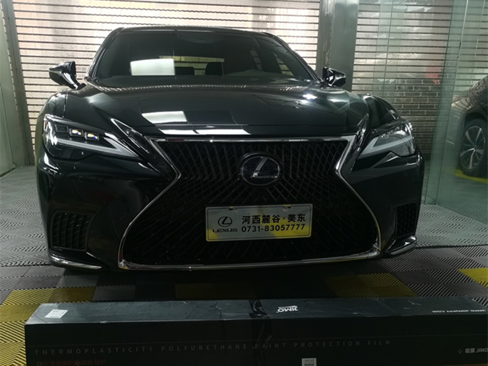 雷克萨斯-LS500H隐形车衣施工案例