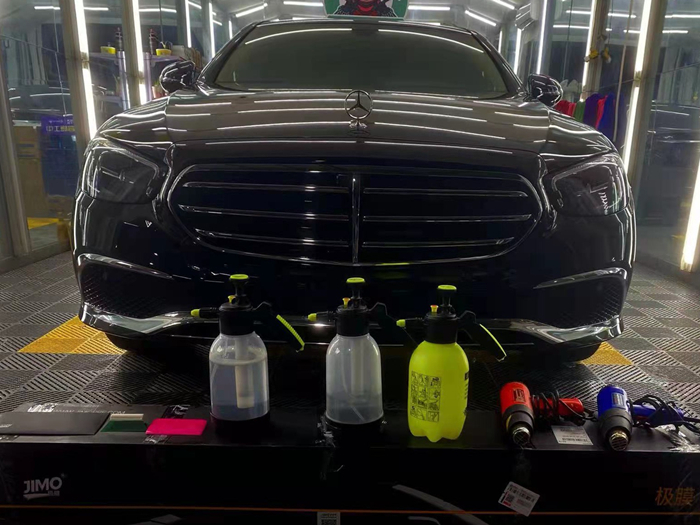 奔驰-E300隐形车衣施工案例