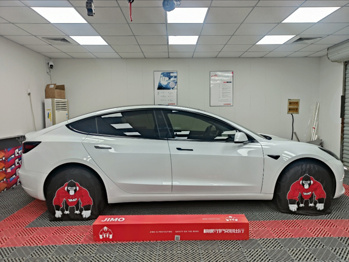 特斯拉-Model3隐形车衣施工案例