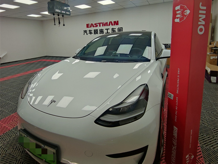 特斯拉-Model3隐形车衣施工案例