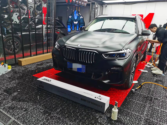 宝马X5隐形车衣施工案例