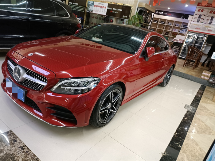 奔驰隐形车衣施工案例