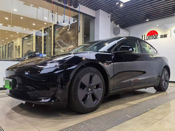 特斯拉Model 3隐形车衣施工案例