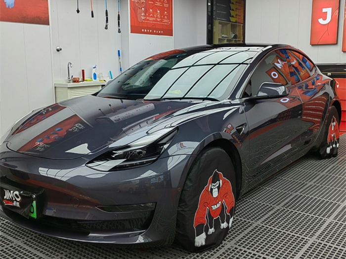 特斯拉Model3隐形车衣施工案例