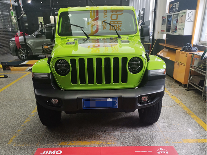 JEEP-牧马人隐形车衣施工案例