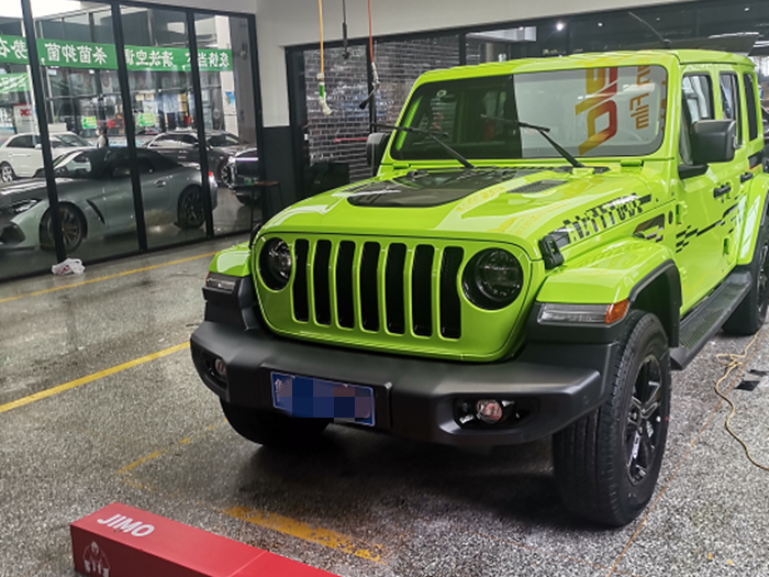 JEEP-牧马人隐形车衣施工案例