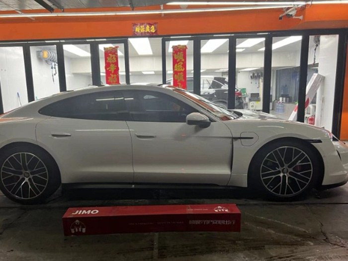 保时捷 Taycan隐形车衣施工案例