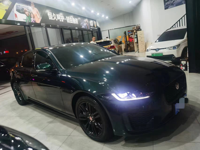 捷豹-xel隐形车衣施工案例