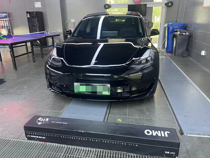 model3隐形车衣施工案例