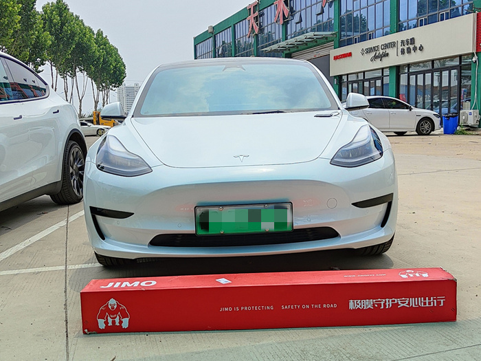 特斯拉-Model 3隐形车衣施工案例