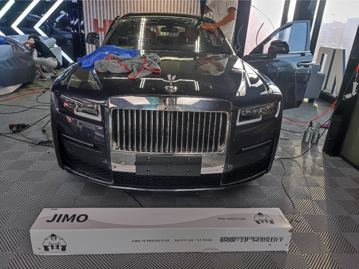 劳斯莱斯-古斯特隐形车衣施工案例