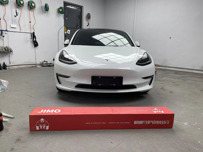 特斯拉-Model 3隐形车衣施工案例